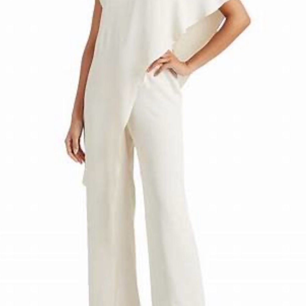 Elegant Cream Jumpsuit
